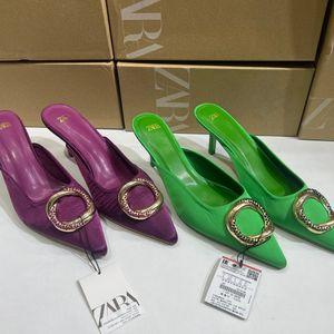 ZA Satin Heels slider icon 0