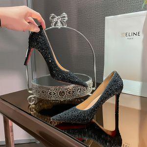 Rhinestone Top Stiletto Heels slider icon 5