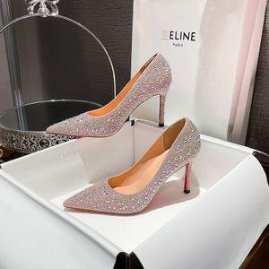 Rhinestone Top Stiletto Heels slider icon 1