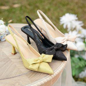 Premium Bowtie Pointed Heels slider icon 2