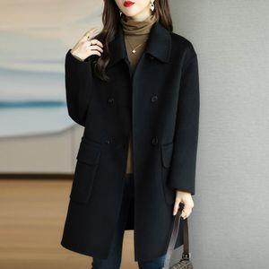 Woolen Medium Length Overcoat slider icon 1