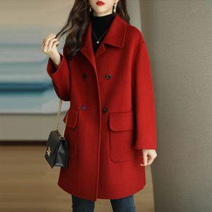 Woolen Medium Length Overcoat slider icon 2