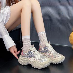 Breathable High Heeled Sneakers slider icon 7